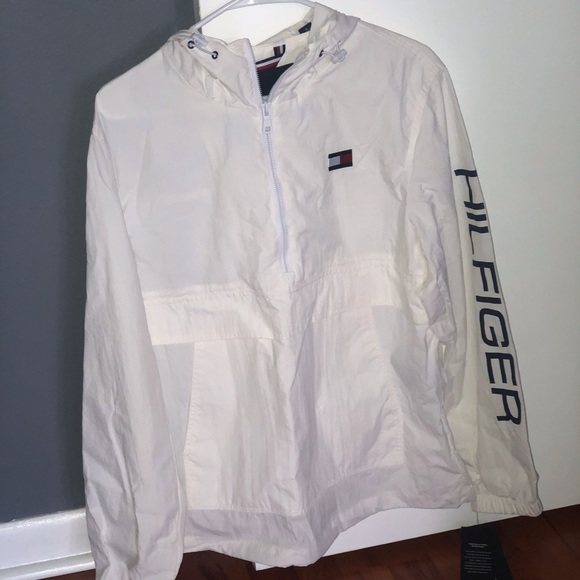 🎉2x HP🎉 Tommy Hilfiger Retro Windbreaker Jacket - Picture 5 of 10